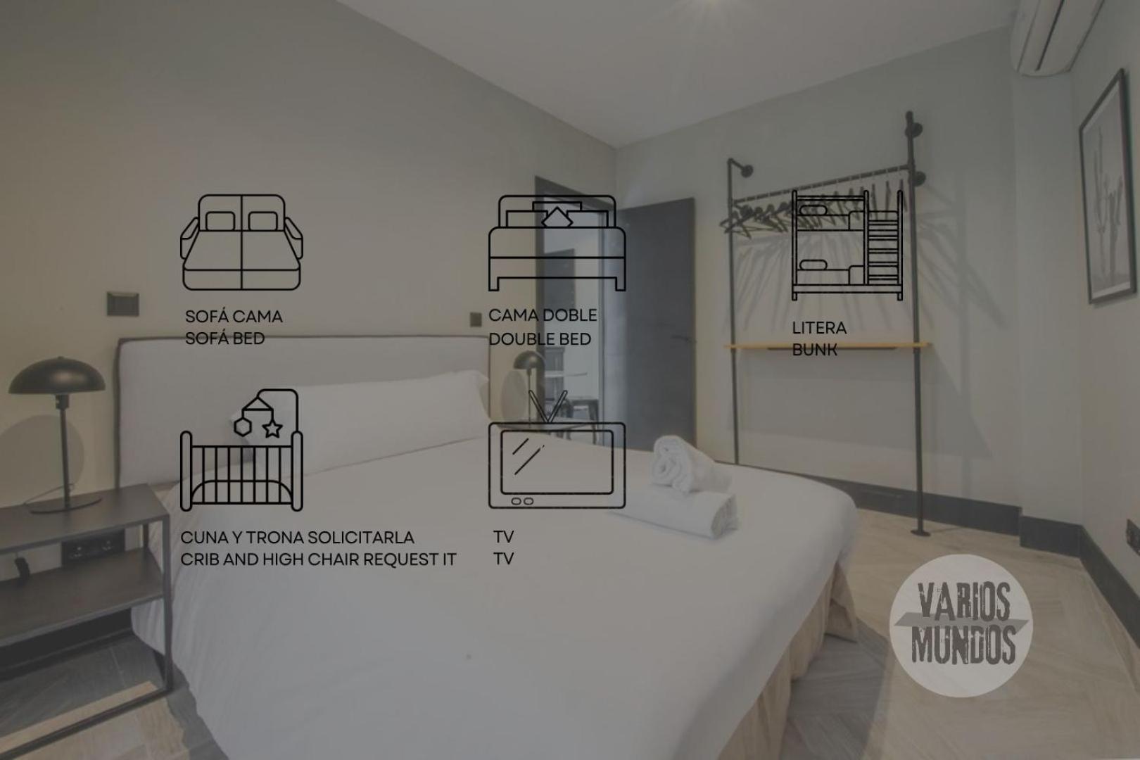 Premium Apt 7Pax En Calle Santa Ana-La Latina E2 Мадрид Екстериор снимка